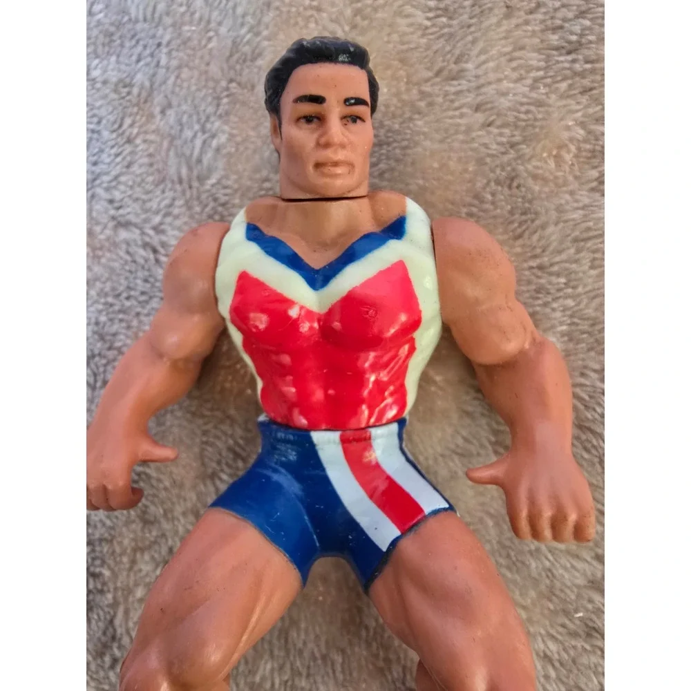 Vintage 1991 American Gladiators Nitro Action Figure Goldwyn Co Retro 90s Toy